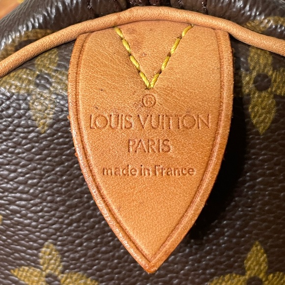 SOLD ON IG Louis Vuitton Speedy 30 and monogram strap - Picture 6 of 16